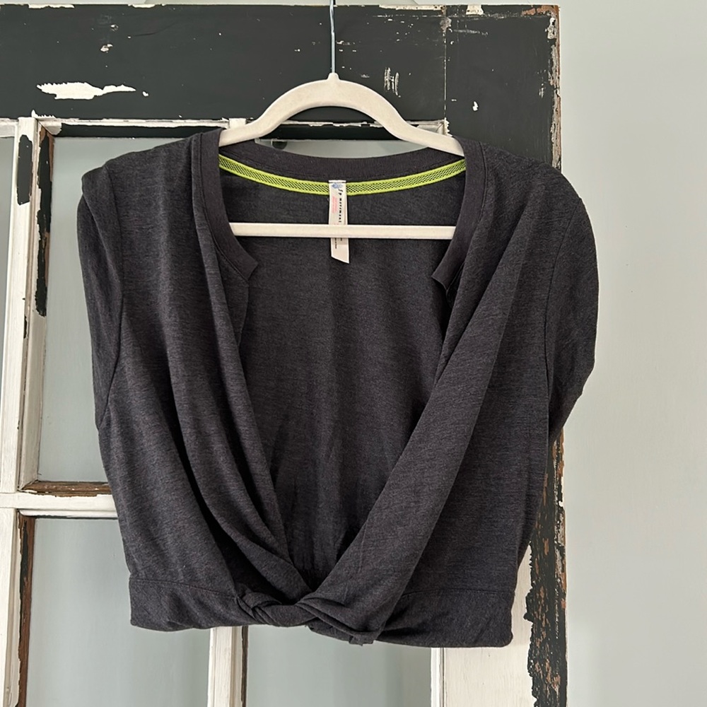 Free people movement cropped top